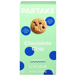 Partake Foods Choc Chip Cookie Sft Baked - 5.5 Oz