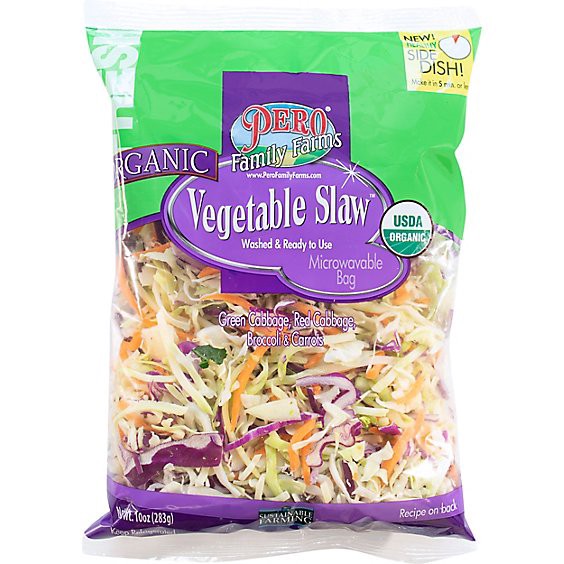 slide 1 of 11, Pero Veggie Slaw Organic - 10 Oz, 10 oz