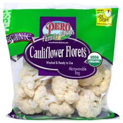 Pero Cauliflower Florets Organic - 8 Oz