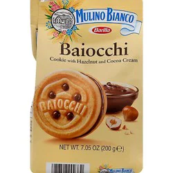 Mulino Bianco Cookies Baiocchi - 7.05 Oz