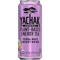 Yachak Organic Yerba Mate Energy Drink Plant Based Blackberry Tea - 16 Fz
