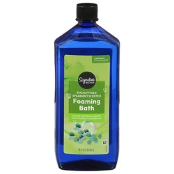 Signature Select/care Eucalyptus Mint Foaming Bath Soap - 34 Oz