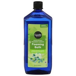 Signature Select/care Eucalyptus Mint Foaming Bath Soap - 34 Oz