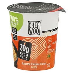 Chef Woo Ramen Roasted Chicken Flavor - 2.5 Oz