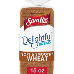 Sara Lee Delightful Soft & Smooth Wheat Bread - 15 Oz