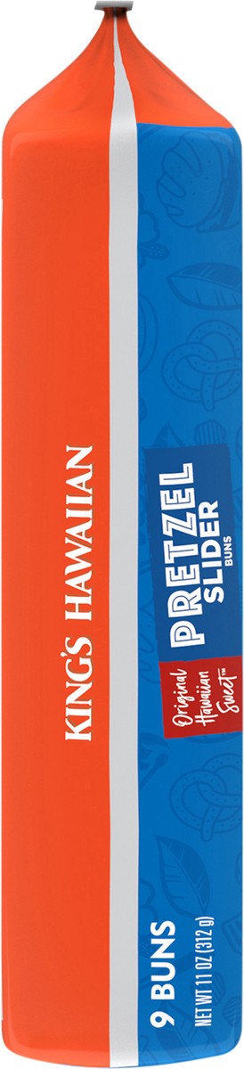 slide 6 of 13, King's Hawaiian Original Hawaiian Sweet Pretzel Pre-Sliced Slider Buns - 11 Oz, 11 oz