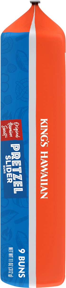 slide 2 of 13, King's Hawaiian Original Hawaiian Sweet Pretzel Pre-Sliced Slider Buns - 11 Oz, 11 oz