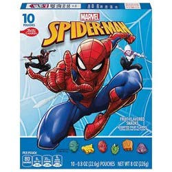 Betty Crocker Spiderman Fruit Snacks 10 Count - 8 Oz