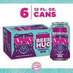 Goose Island Tropical Beer Hug Imperial Ipa Cans - 6-12 Fl. Oz.