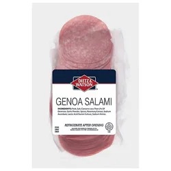 Dietz & Watson Genoa Salami Interleaved