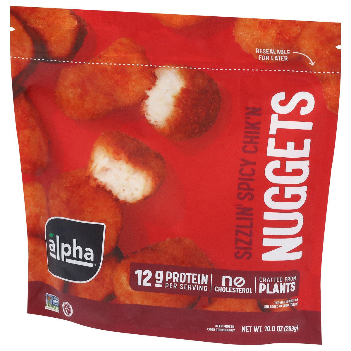 slide 3 of 13, Alpha Foods Chicken Nuggets Spicynt - 10 Oz, 10 oz