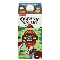 Organic Valley Mlk Og2 1% Lct Free Choc - 64 Oz