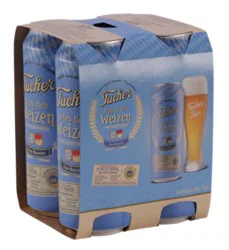 Tucher Helles Hefe Weizen - 4-16 Fz