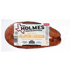 Holmes Pork & Beef Jlpno Chse Sausage Ring - 12 Oz