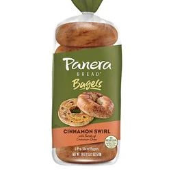 Panera Bread Cinnamon Swirl Bagels - 18 Oz