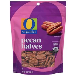 O Organics Pecan Halves - 10 Oz
