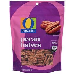 O Organics Pecan Halves - 10 Oz