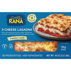 Giovanni Rana Five Cheese Lasagna - 40 Oz