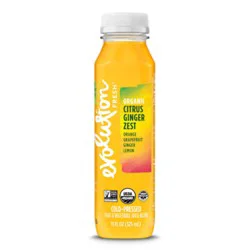 Evolution Fresh Organic Citrus Ginger Zest Cold Pressed Fruit & Vegetable Juice Blend - 11 Fl. Oz.