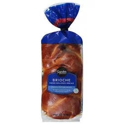 Signature Select Hand Braided Brioche Bread - 14.11 Oz