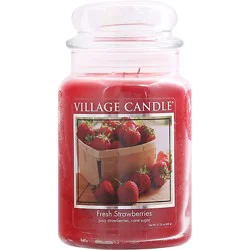 Village Candle Fresh Strwbry 26 Oz - 21.25 Oz