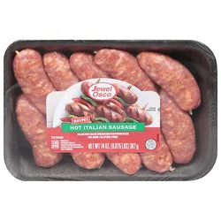 Jewel Italian Sausage Link Mini Hot - 14 Oz