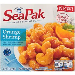 Seapak Orange Shrimp W/ Orange Sauce - Lb