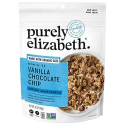 Purely Elizabeth Vanilla Chocolate Chip Ancient Grain Granola Pouch - 12 Oz