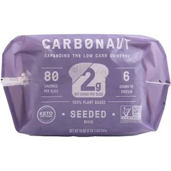 Carbonaut Bread Seeded Low Carb - 19 Oz