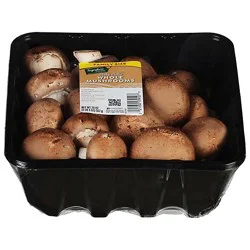 Signature Select Whole Baby Bella Mushrooms - 20 Oz