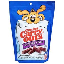 Canine Carry Outs Saus Link Bf - 22.5 Oz