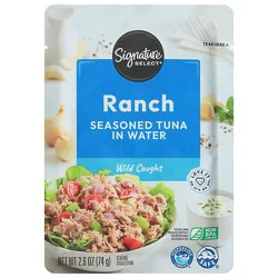 Signature Select Ranch Tuna In Water Pouch - 2.6 Oz