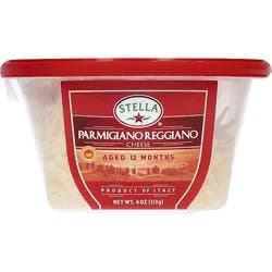 Stella Shredded Parmesan Reggiano - 4 Oz