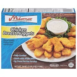 Halal Chicken Breast Nuggets - 18 Oz