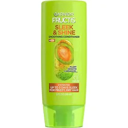 Garnier Fructis Sleek & Shine Smoothing Conditioner For Frizzy Dry Hair - 3 Fl. Oz.