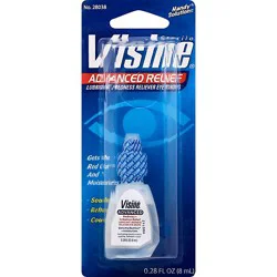 Visine Advanced Relief Eye Drops - 0.28 Fl. Oz.
