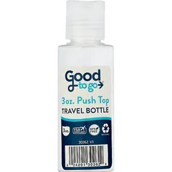 Good To Go Push Top Bottle 3 Oz - Each