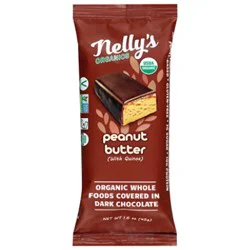 Nellys Organics Peanut Butter Bar - 1.6 Oz