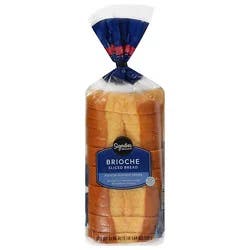 Signature Select Sliced Brioche Bread - 17.64 Oz