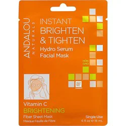 Andalou Naturals Brighten And Tighten Facial Mask - Each