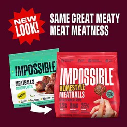 Impossible Meatballs Made From Plants - 14 Oz