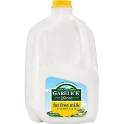 Garelick Farms Fat Free With Vitamin A And D Skim Milk Jug - 1 Gallon