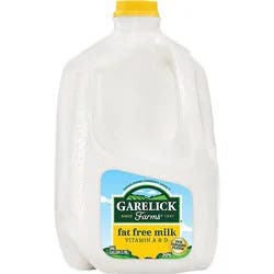 Garelick Farms Fat Free With Vitamin A And D Skim Milk Jug - 1 Gallon