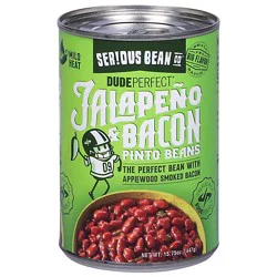 Serious Bean Jalapeno & Bacon Beans - 15.75 Oz