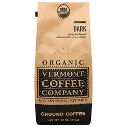 Vermont Coffee Dark Ground - 12 Oz