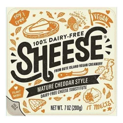 Sheese Vegan Cheese Mature Cheddar Style
