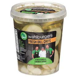 Wahlburgers Pickles Dill Chips - 32 Oz