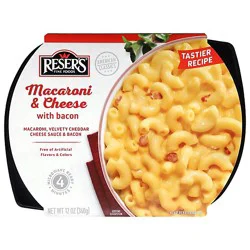 Resers Macaroni And Cheese With Bacon - 12 Oz