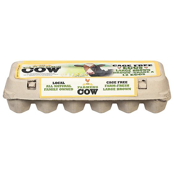 slide 1 of 11, The Farmers Cow Lg Bn Cage Free - 24 Oz, 12 ct