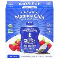 Mamma Chia Wild Raspberry - 4-3.5 Oz
